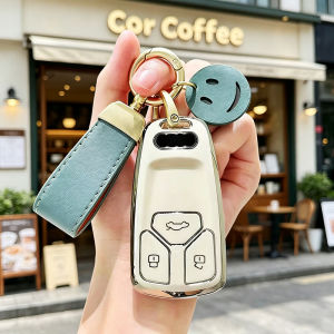 TPU Auto Protector Fob for Audi A4 B9 A5 A6 8S 8W Q5 Q7 4M S4 S5 S7 TT TTS TFSI RS Car Remote Key Case Cover Shell Keyless