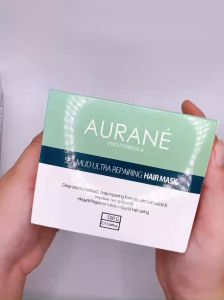 Mặt nạ ủ tóc bùn biển phục hồi tóc Aurane Sea Mud Ultra Repairing Mask 500g