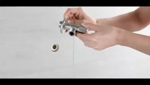 GRIPO SUS304 Stainless Steel 2 Way Angle Valve 180 Degree Toilet Angle Valve Faucet Angle Valve For Toilet Bidet Faucet 1/2"x1/2"