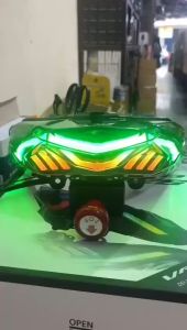 X-Case Lampu Stop Running Vario Led Old Lazy 2015 - 2017 RGB 27 Mode Click WD 177