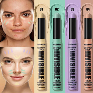 6 Color Blue Purple Green Liquid Concealer Lasting Moisturizing Waterproof Matte Concealer Full Cover Acne Dark Circles Corrector Makeup