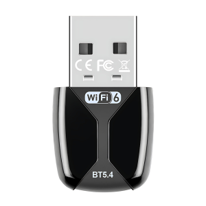 การ์ดเชื่อมต่อเครือข่าย 900Mbps WiFi 6 บลูทูธ 5.4 อะแดปเตอร์ ดูอัลแบนด์ 2.4G&5GHz USB ไร้สาย สำหรับ Win10/11 ไม่ต้องติดตั้งไดรเวอร์