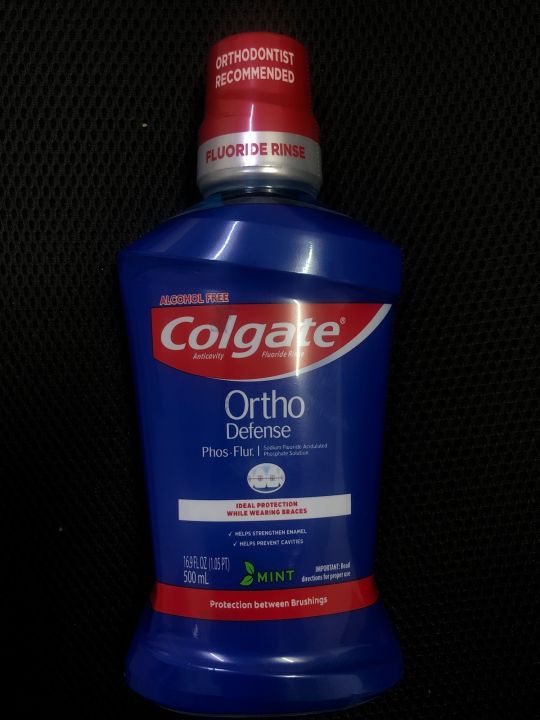 [Ready STOCK] Colgate Phos Flur Anti Cavity Fluoride Rinse Ortho