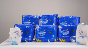 【3แพ็ค】YOULI แพมเพิส Baby Pants ผ้าอ้อมเด็กสำเร็จรูป M-5XL กางเกงผ้าอ้อม ผ้าอ้อมสําเร็จรูป ผ้าอ้อมแบบกางเกง แพมเพิสเด็ก