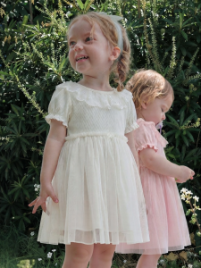 MINI BALA | Cotton Breathable Mesh Baby Dress