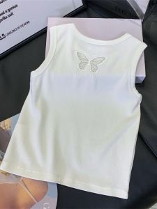 Childrens Sleeveless Hollow Out Vest Summer