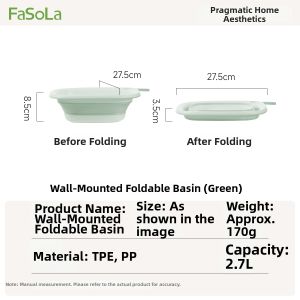 FaSoLa | Folding Portable Baby Face Basin