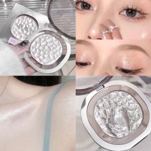 Leeinto Radiant Color Highlighting Powder Illuminating Eyeshadow Potato Clay Texture Full Body Shiny Brightening Beauty Makeup Tool