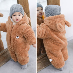 Outgoing Baby Romper Clothes Korean Style Cotton Spring Autumn Outfit for 0-6 Months Old Boys And Girls Fashionable Crawling Suit