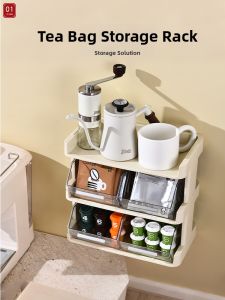 Desktop Tea Capsule Snack Organizer Shelf
