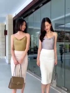 Rok Formal Kerja Wanita 7/8 Rok Span Midi 7/8 Korean Style COD Rego Grosir