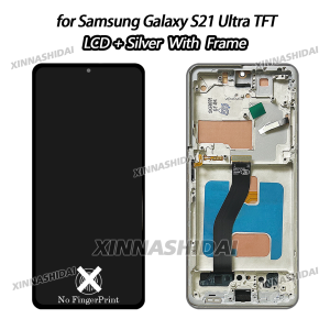 6.78" TFT Quality S21 Ultra Screen Replacement for Samsung Galaxy S21 Ultra 5G G998 G998B G998W LCD Display Touch Screen Parts