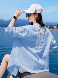 MANWUJINGLING | UV Protection Lightweight Luxurious Feeling Shirt