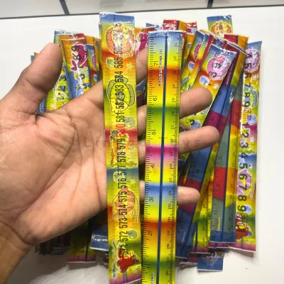 100 Pcs Penggaris Lipat KECIL / Penggaris Gelang Ukuran 20 cm