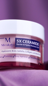 Mirukaku Moisturizer Gel 5X Ceramide Memperbaiki Skin Barrier Menjaga Kelembapan Kulit