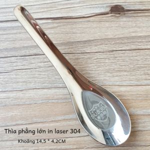Kích Thước Lớn Thìa Inox 304 Làm Sâu Phong Cách Cũ Đáy Bằng Thìa Canh Cho Người Lớn Và Trẻ Em Sử Dụng Tại Nhà Dụng Cụ Ăn