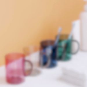 [SG SELLER]Japanese Style Mouthwash Cup Home Netflix Male And Female Couple Models A Family Of Three Or Four Dental Sets