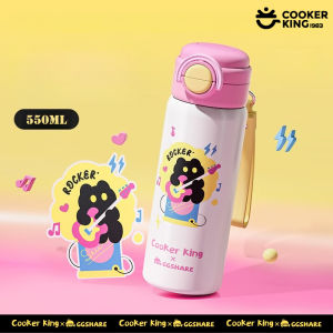 COOKER KING | COOKER KING 5 Kinds Black Cat Party Series Cup 316/304 Stainless Steel+Tritan+high Borosilicate Glass Straw Cups Team-cup Gift