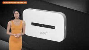 M6 WiFi Router Pocket WiFi Bukas na 4G LTE 5G Hotspot Router 150Mbps Wireless Universal SIM Card Travel Internet Access 3000mAh Outdoor Mobile Hotspot