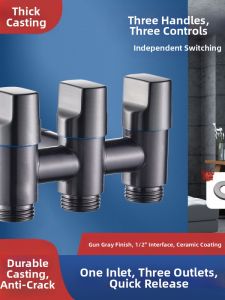 TIANYUWAN | Triple Control Water Valve Angle Valve