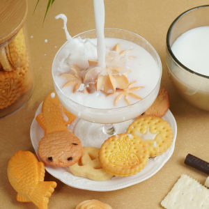 Mô Hình Bánh Quy Giả Chocolate Thin Biscuit Food Photography Decor Props Display Model Toy for Children 3-10 Years Old