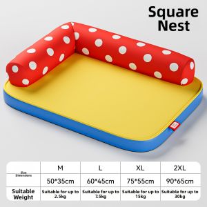 HELLOLEIBOO | Durable Bite-Resistant Dog Bed Medium and Small Sizes