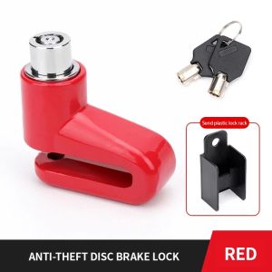 1PCS Bicycle disc brake lock anti-theft lock portable motorcycle disc brake lock mountain bike reminder rope accessories