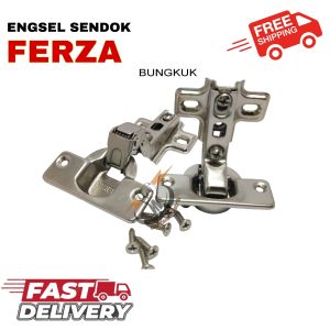 Engsel Sendok Bungkuk 1set /Engsel Sendok Bungkuk Biasa Buat Pintu Lemari Kitchen Set Dapur 1set 2pc