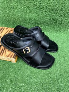 Sandal Kulit Pria Tapak karet Lentur Seri 4017