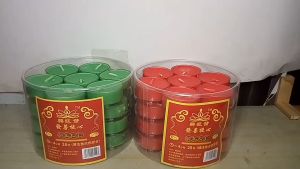 Lilin Tealight Lilin Aromaterapi Lilin Sembahyang Warna 4 Jam Isi 28 Pcs