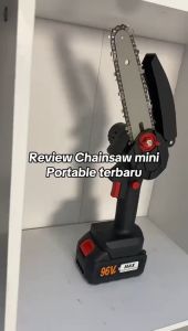 COD Taffware SENSO Gergaji Mesin Pemotong Kayu Listrik Mini Tanpa Kabel Genggam potong kayu tajam