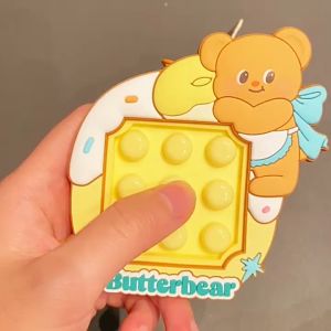 🍪 เห็นแล้วใจเจ็บน่ารักเกินไปแล้ว พวงกุญแจ ของเล่น มาใหม่ น้องหมีเนย หลากหลายรูปแบบ ต้องมีให้ครบทุกชิ้นแล้ว พร้อมส่ง