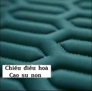 ❄️HÀNG NHẬP❄️Chiếu Điều Hòa Cao Su Non Cao Cấp - Nằm Mát Êm Ái (Tặng 2 Vỏ Gối Nằm) _ Nemtot Bedding