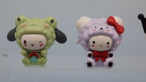 Mô hình Hello Kitty Kuromi Melody dễ thương 2024