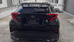 Toyota CHR CH-R Led Tail Lam Light Bar Smoke Black 2017 2018 2019