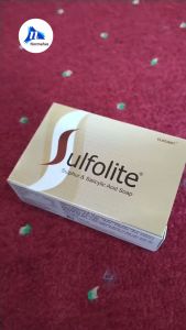 Sulfolite SULFUR & SALICYCLIC ACID SOAP 75G/ ANTI-BACTERIAL SOAP 75G/THERAPEUTIC SOAP 75G/ANTIBACTERIAL 75g
