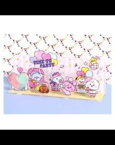 Line Friends | Biển Hiệu Acrylic Để Bàn BT21 Chống Xước Quà Tặng Ngày Lễ Mô Hình Sưu Tầm Dành Cho Người Hâm Mộ Hoạt Hình LINE FRIENDS