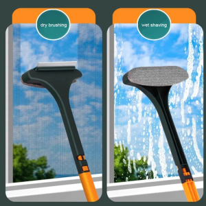 Multifunctional Anti-mosquito Screen Brush Glass Brush Dry And Wet Dual-use Household Cleaning Dust Brush Window Cleaning Tool