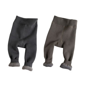 Girls Leggings Winter Fleece-lined Thick Pantyhose Childrens Korean Style Western Style Baby Girl Childrens Winter Stockings