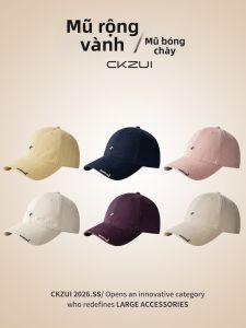 CKZUI | Mũ Lưỡi Trai Dành Cho Mặt Trứng & Mặt Vuông Andô Rộng Kiểu Sâu