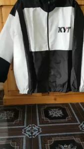 Áo Khoác Dù Xịn 2 Lớp Chữ KYT Phối Màu - Kiểu Áo  Gió Có Khóa Zip Nam Nữ Cặp Đôi  - Couple HÀn Quốc Đẹp