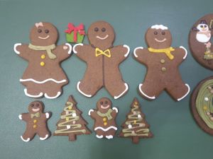 Christmas/Halloween Artisan Gingerbread Man/Boy/ Girl/ Christmas Tree (No Sugar No Deco is available 无糖姜饼) 手工姜饼 Christmas Theme Cookies bag Packaging (S M L Size)