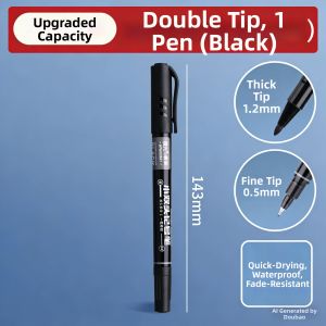 M&G | Waterproof Oil-resistant Fade-resistant Dual-tip Marker Fast Drying