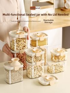 HALEXIONG | Airtight No-Cap Expandable Food-Grade Storage Container