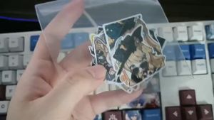 Genshin Impact - Set 10/15 Sticker Navia - hội trưởng Spina di Rosula -game genshin impact hình dán trang trí siêu đẹp chống nước chống xước