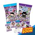 Minions Marshmallow Jam Filled, Banana Filled, Mango Filled, My Little Pony Marshmallow Chocolate Jam Filled 90g x18 pcs. 