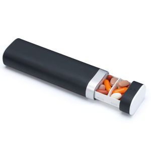 UNTIOR 7-Day Pill Organizer Premium Aluminum Alloy Durable Portable Medication Storage Holder Travel Daily Tablets Vitamins Case