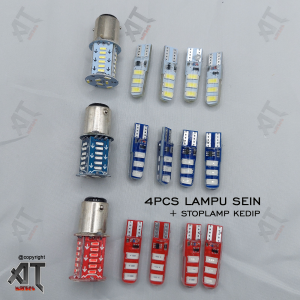 Lampu Projie Rem Belakang & Lampu Stop Kedip