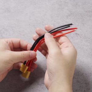 14AWG Dây Đồng Mạ Thiếc Silicone XT60 Đầu Nối Nam Nữ 15CM Cáp Chịu Nhiệt Độ Cao Cho Mô Hình RC Sửa Đổi Pin