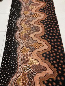 {BEST SELLER} KAIN BATIK PRINT HITAM 02 LENGKAP KATUN PRIMA HALUS HIGH QUALITY